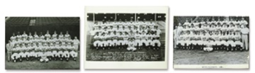 Jackie Robinson & Brooklyn Dodgers - 1940's-50's Brooklyn Dodgers Team Photograph Collection (3)