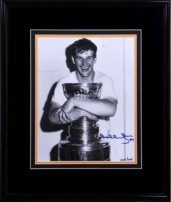Hockey Autographs - Bobby Orr Signed Ltd Ed Oversized Photograph