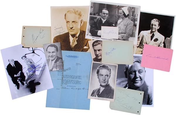 - Celebrity and Historical Signed Photos and Documents (30+)