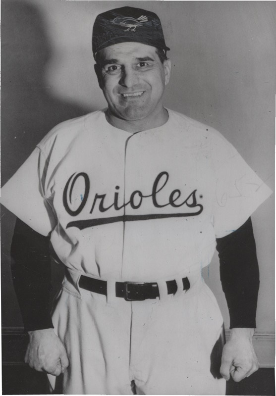 - Baltimore Orioles 1st Year Uniform Photo (1954)