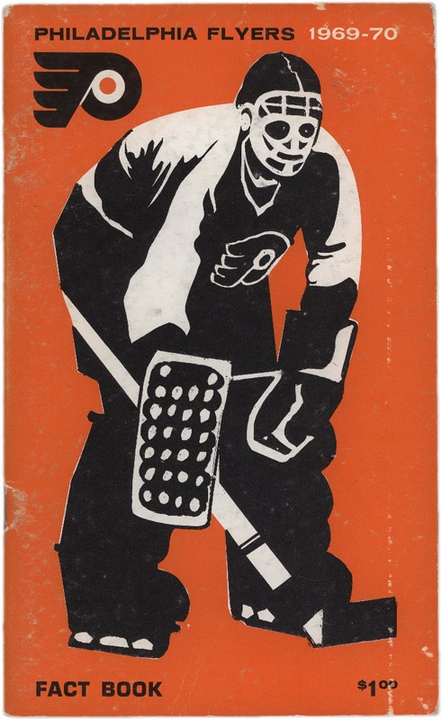 Hockey Autographs - 1969-70 Philadelphia Flyers Team Signed Hockey Media Guide
