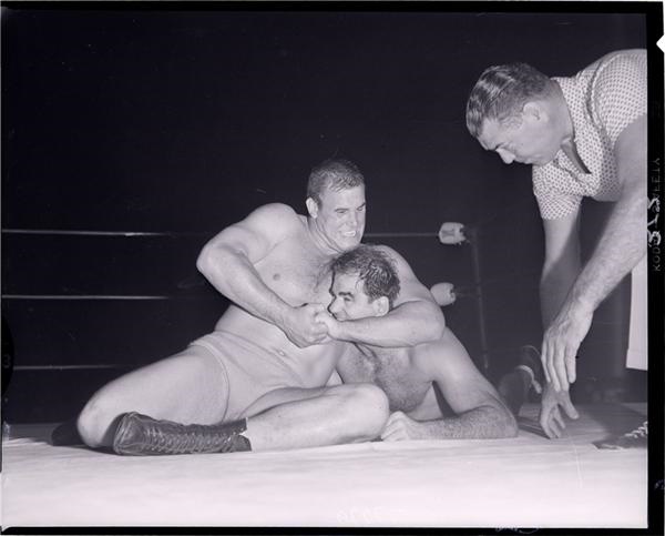 - 1953 Leo Nomellini Wresting Original Negatives (20)