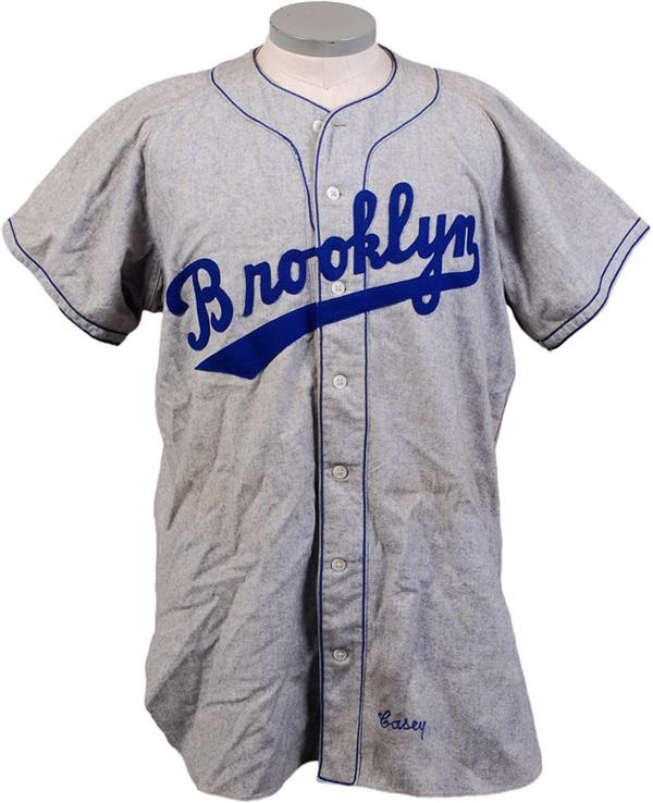 Jackie Robinson & Brooklyn Dodgers - Circa 1941 Hugh Casey Brooklyn Dodgers 
Game Worn Jersey