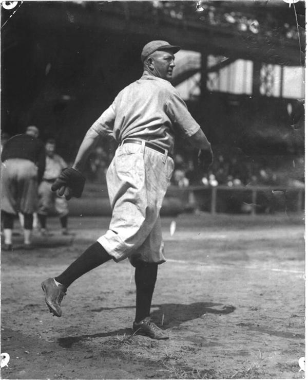 - Cy Young Warming Up