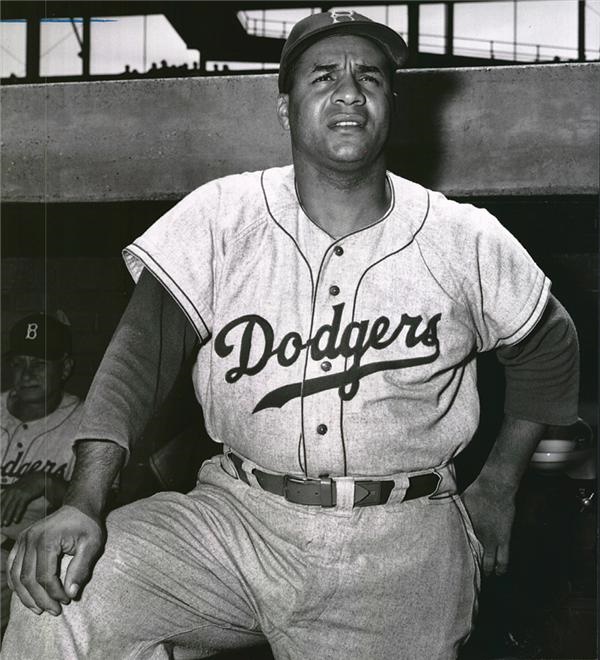 Jackie Robinson & Brooklyn Dodgers - Roy Campanella (1954)