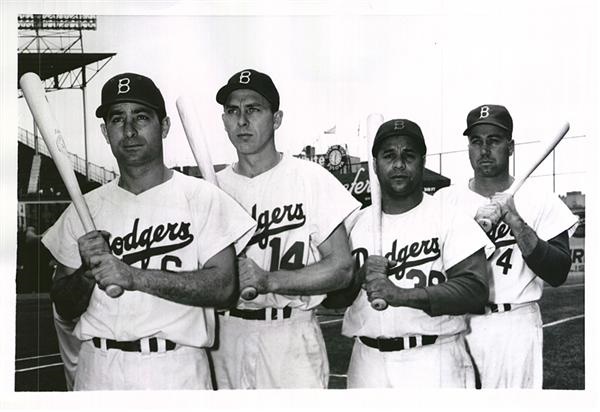 Jackie Robinson & Brooklyn Dodgers - 1955 Brooklyn Dodgers