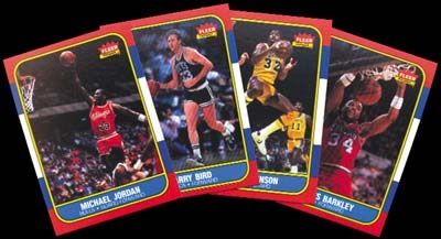 - 1986 Fleer Basketball Cards Set