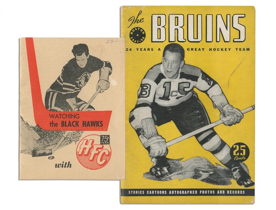 Hockey - Two Scarce Hockey Yearbooks