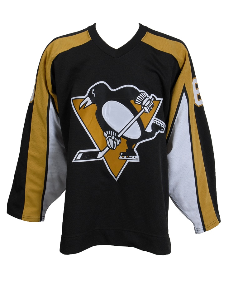 Hockey - 2000-01 Mario Lemieux Pittsburgh Penguins Prototype Alternate Jersey