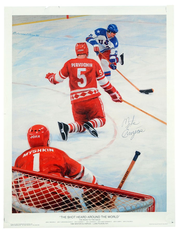 Hockey - 1980 Olympic Hockey Posters (6)
