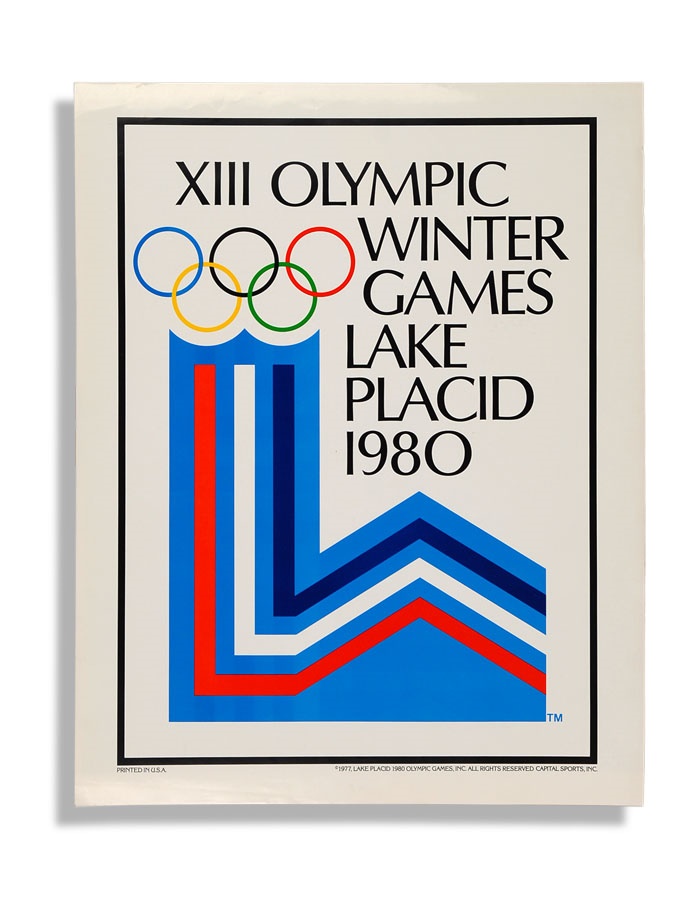 Hockey - The Finest 1980 Lake Placid Olympic Poster Collection Extant (100)