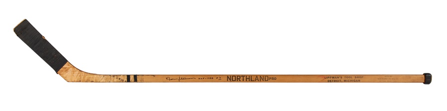 Hockey - Circa 1955 Norm Ullman Game Used Stick