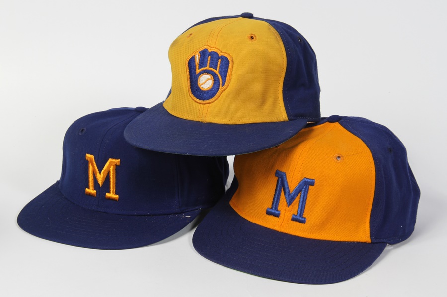 The Tommy Wittenberg Collection - Milwaukee Brewers Cap Collection (12)