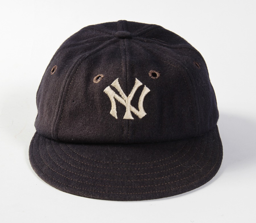 - Circa 1923 Oscar Roettger New York Yankees Game Worn Cap