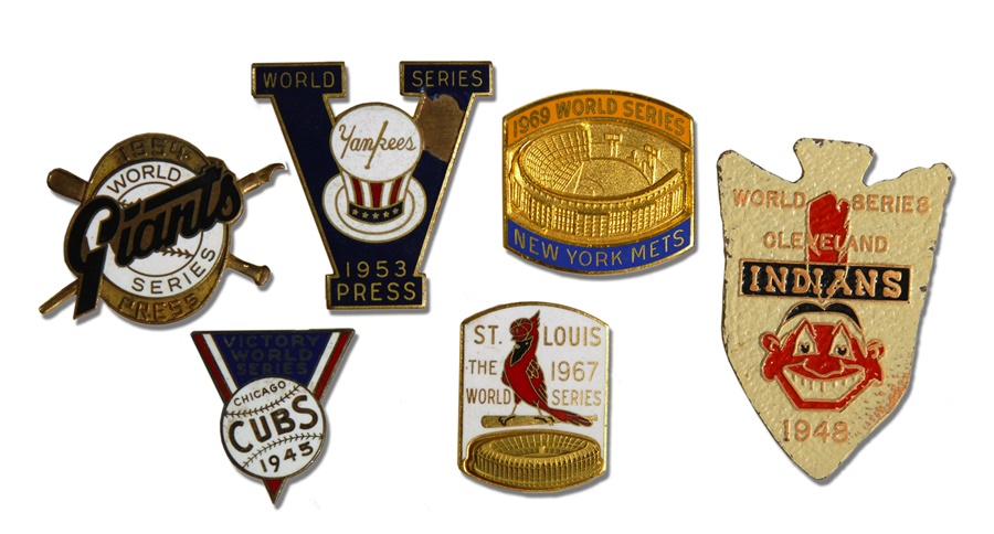 - World Series Press Pin Collection (66 different)