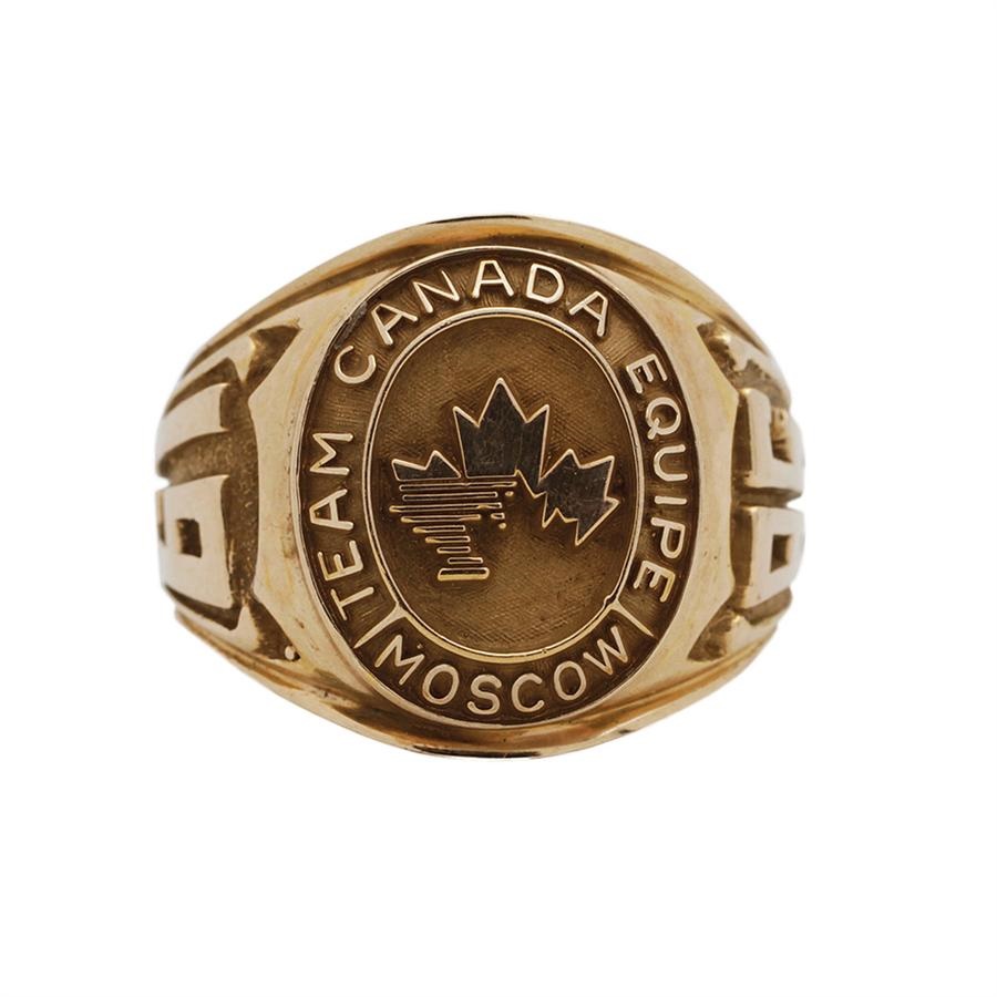 Hockey - 1986 Marcel Dionne Team Canada Ring
