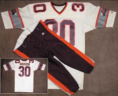 - 1985 Mike Rozier Game Worn U.S.F.L. Uniform