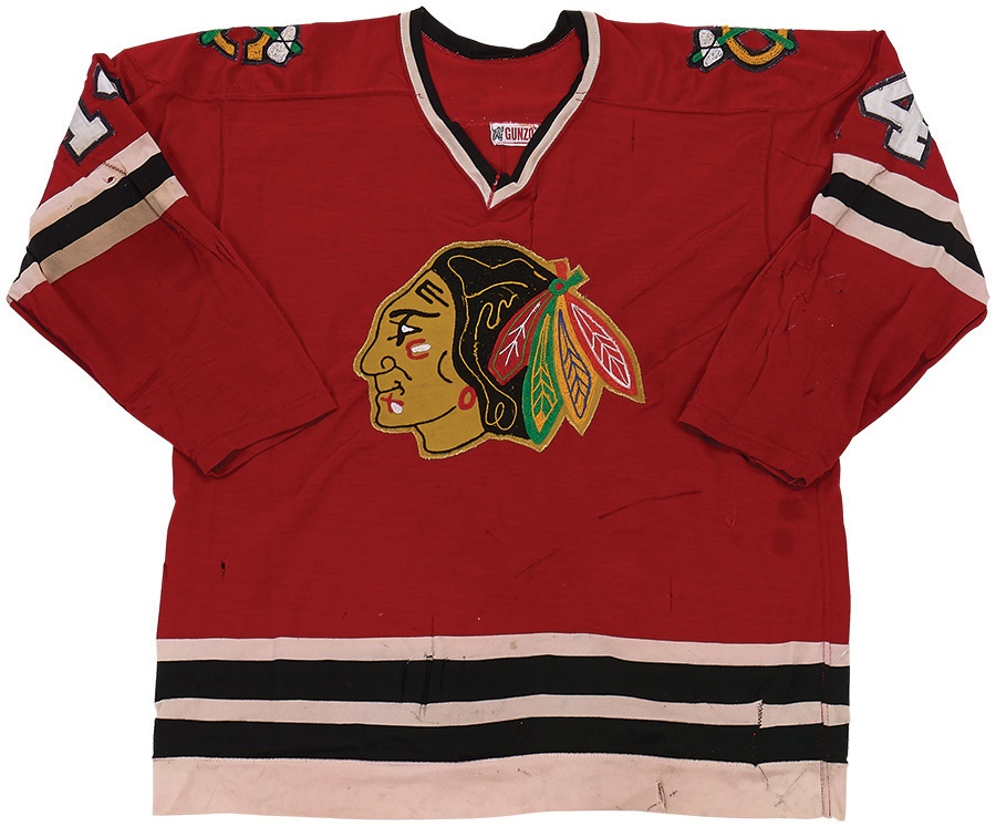 Hockey - 1978-79 Mike O’Connell Chicago Blackhawks Game Worn Jersey