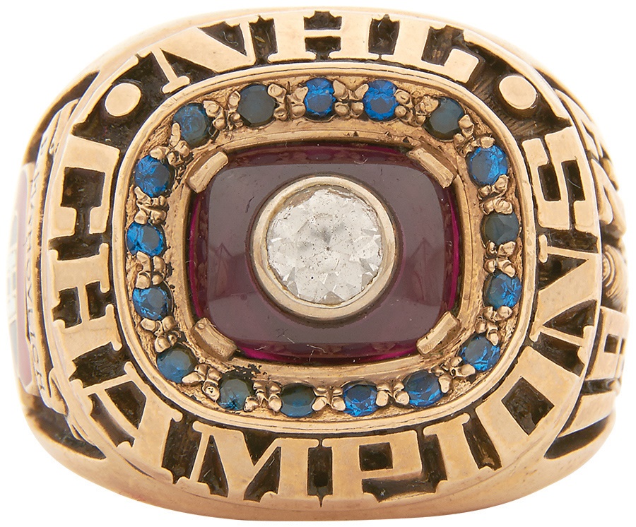 Hockey - 1973 Montreal Canadiens Stanley Cup Champions Ring