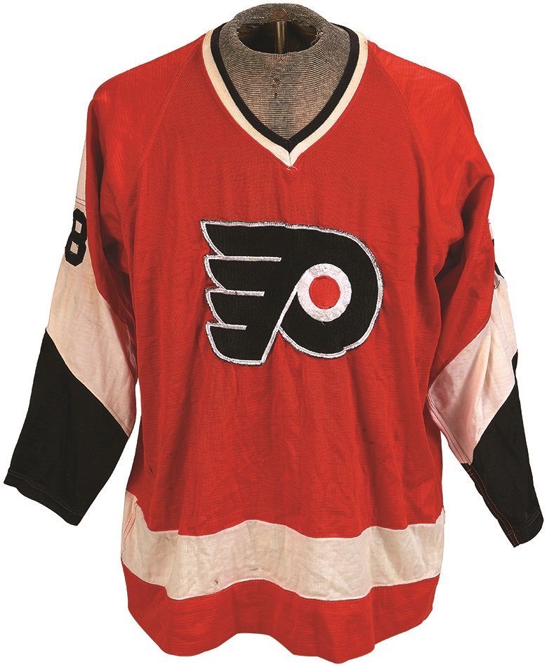 Hockey - 1969-70 Rosaire Paiement Philadelphia Flyers Game Worn Jersey