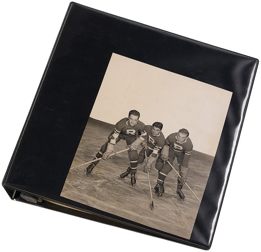 Hockey - 1937-38 NY Rovers Photographic Album