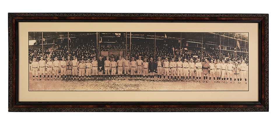 Jackie Robinson & Brooklyn Dodgers - 1922 Brooklyn Dodgers Spring Training Panorama (ex-Sal LaRocca)