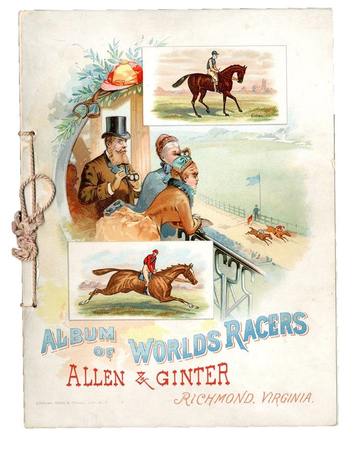 Horse Racing - 1888 Allen & Ginter "Album of World's Racers" Premium Book (A18)