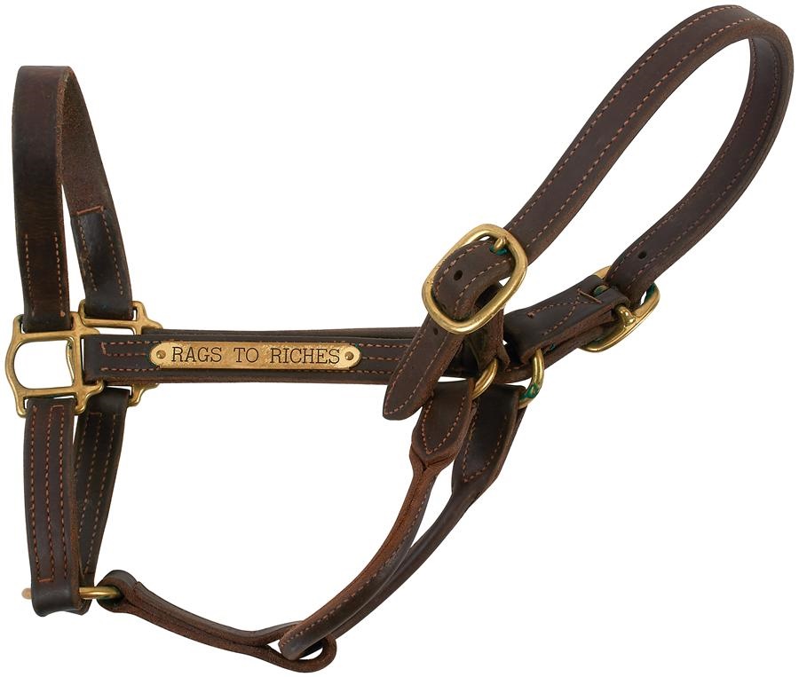 Horse Racing - Rags to Riches Worn Halter
