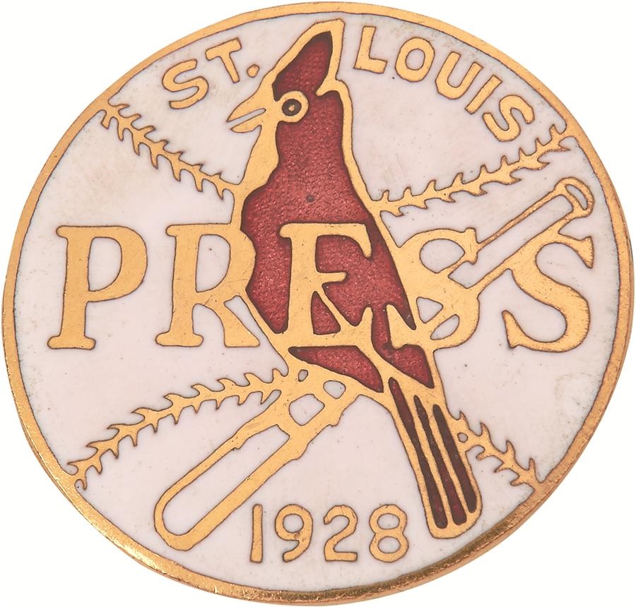 - 1928 St. Louis Cardinals Press Pin