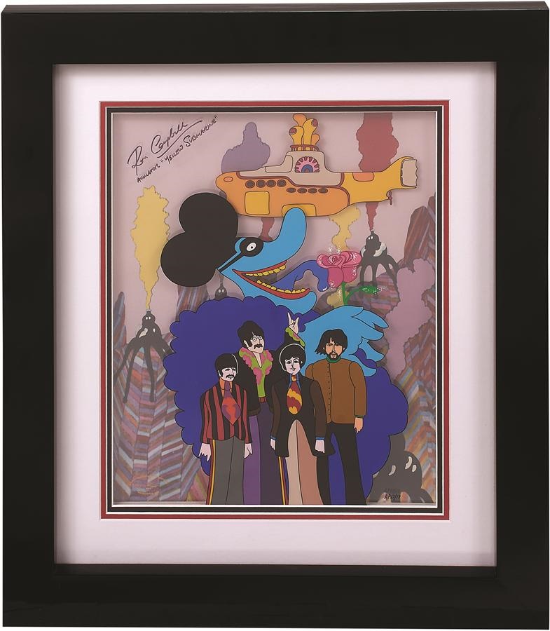 - Ron Campbell Signed Beatles 3D Yellow Submarine Artist Proof Original Hand-Painted Cel