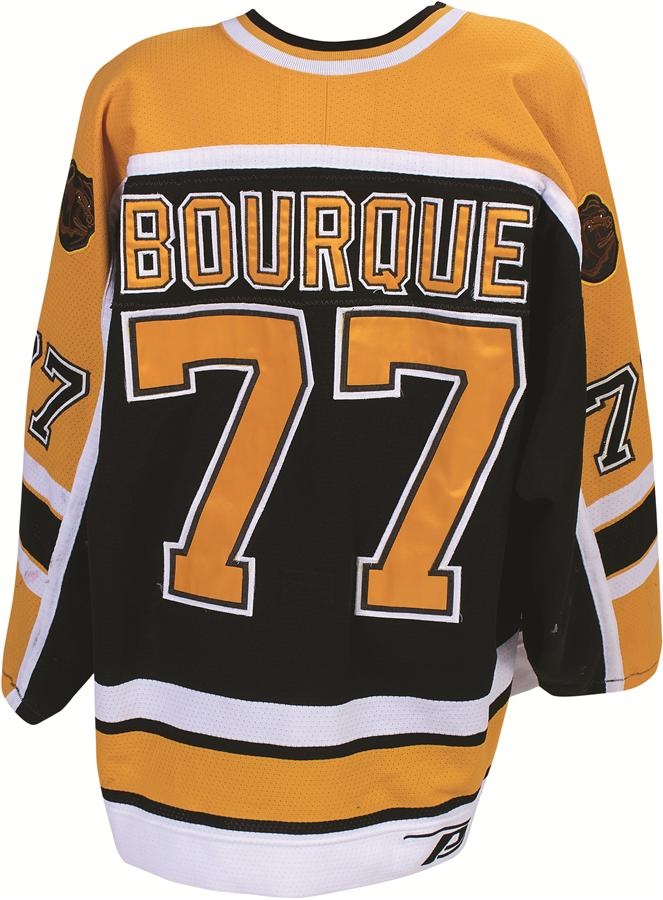 Hockey - Ray Bourque 1999-2000 Boston Bruins Game Worn Jersey (Bruins Team Letter)