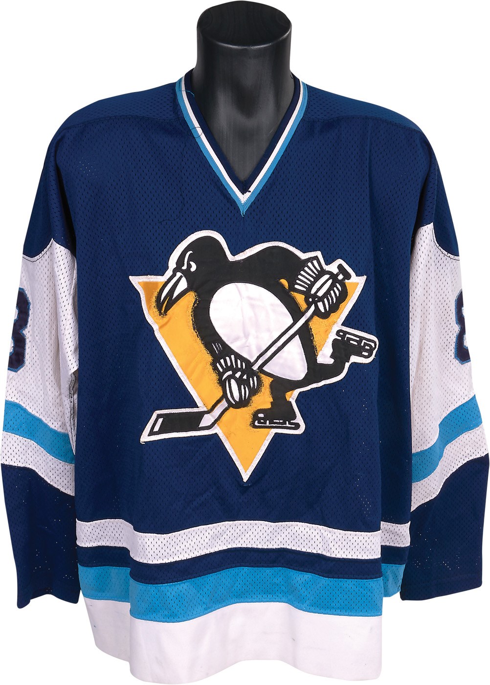 Hockey - 1978-79 Dave Schultz "Hammered" Game Worn Pittsburgh Penguins Jersey (Photo-Matched & MeiGray LOA)