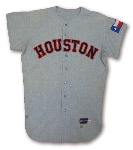- 1963 Houston Colt 45’s Game Worn Jersey