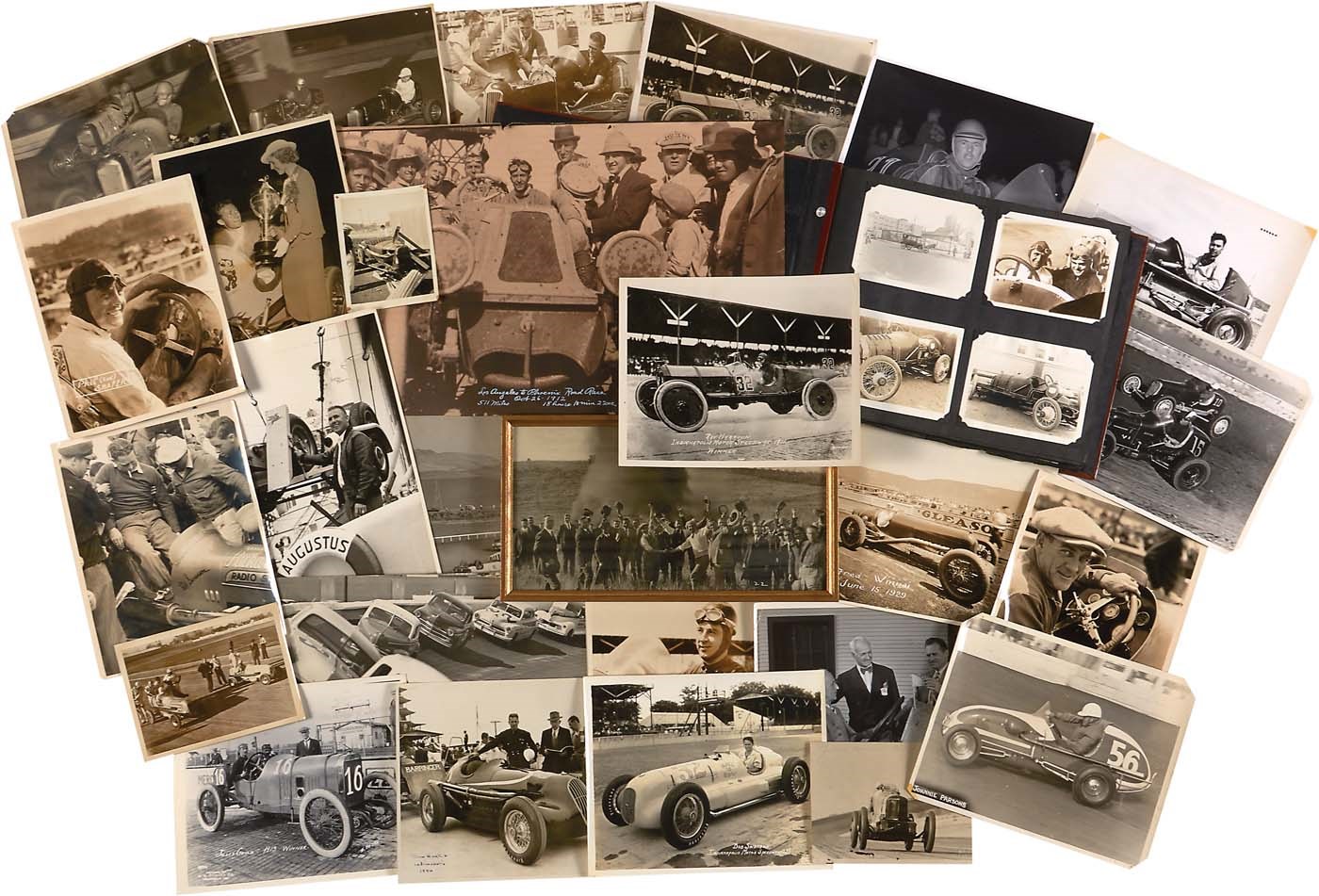 Kubina And The Mick - 1900s-60s Early Auto Racing Photograph Collection (700+)