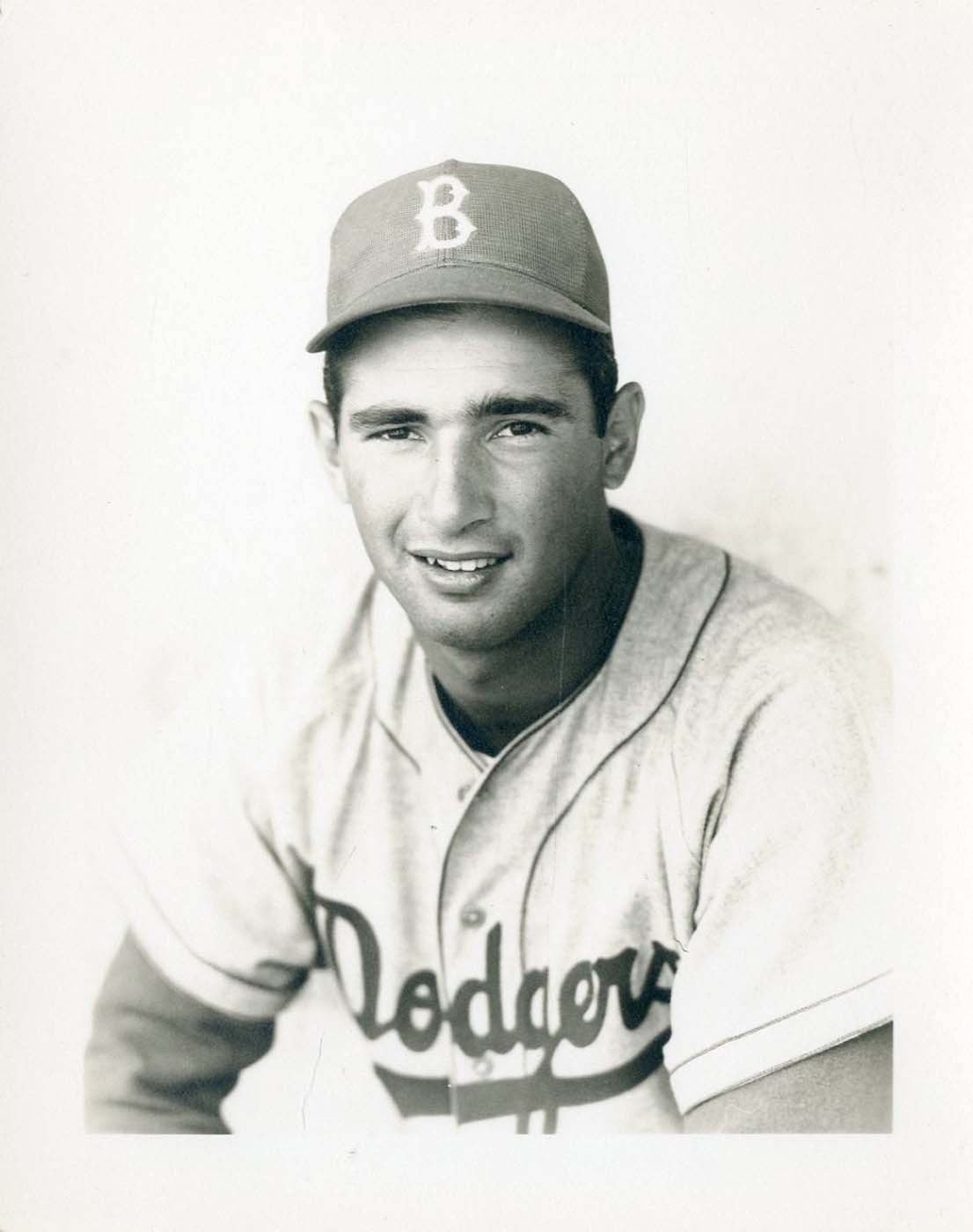Jackie Robinson & Brooklyn Dodgers - Rookie Era 1955 Sandy Koufax Brooklyn Dodgers Photograph