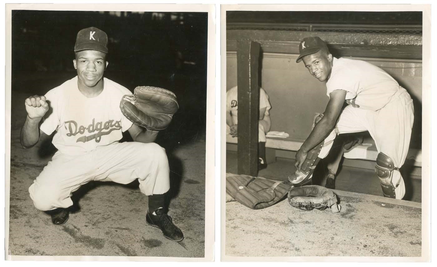 Jackie Robinson & Brooklyn Dodgers - 1947 Kingston Dodgers "Negro Leaguer" by Barney Stein (2)