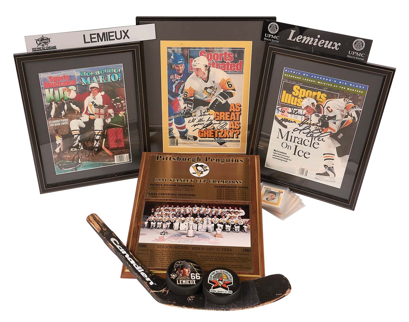 Hockey - Pittsburgh Penguins and Mario Lemieux Collection