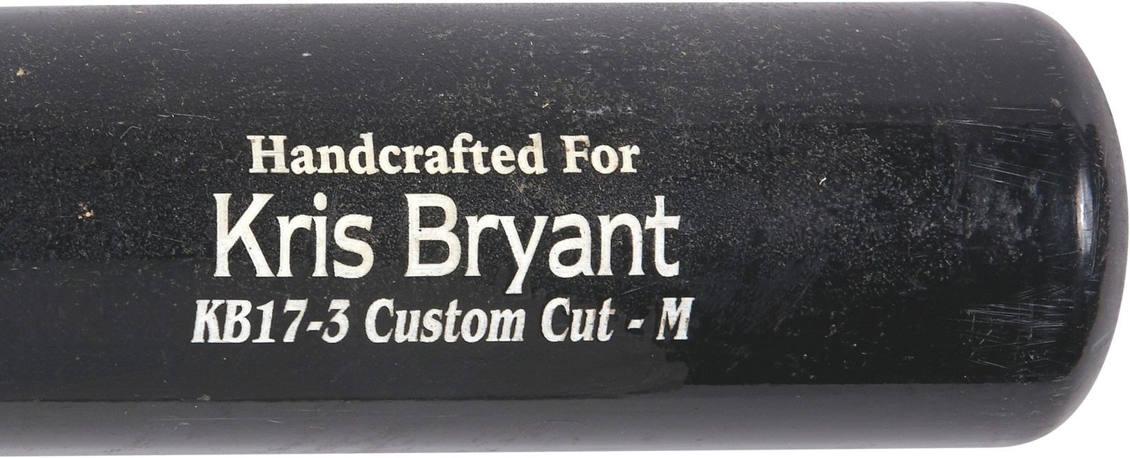 - 2016 World Champion Kris Bryant Game Used & Signed Marucci Bat - MVP Season (PSA GU 8)