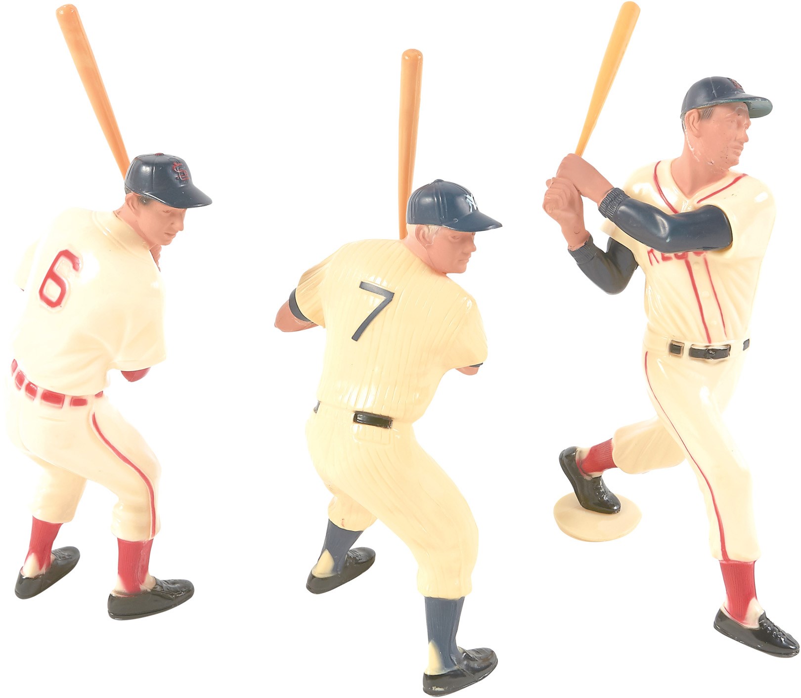 - Three Hartland Baseball Statues