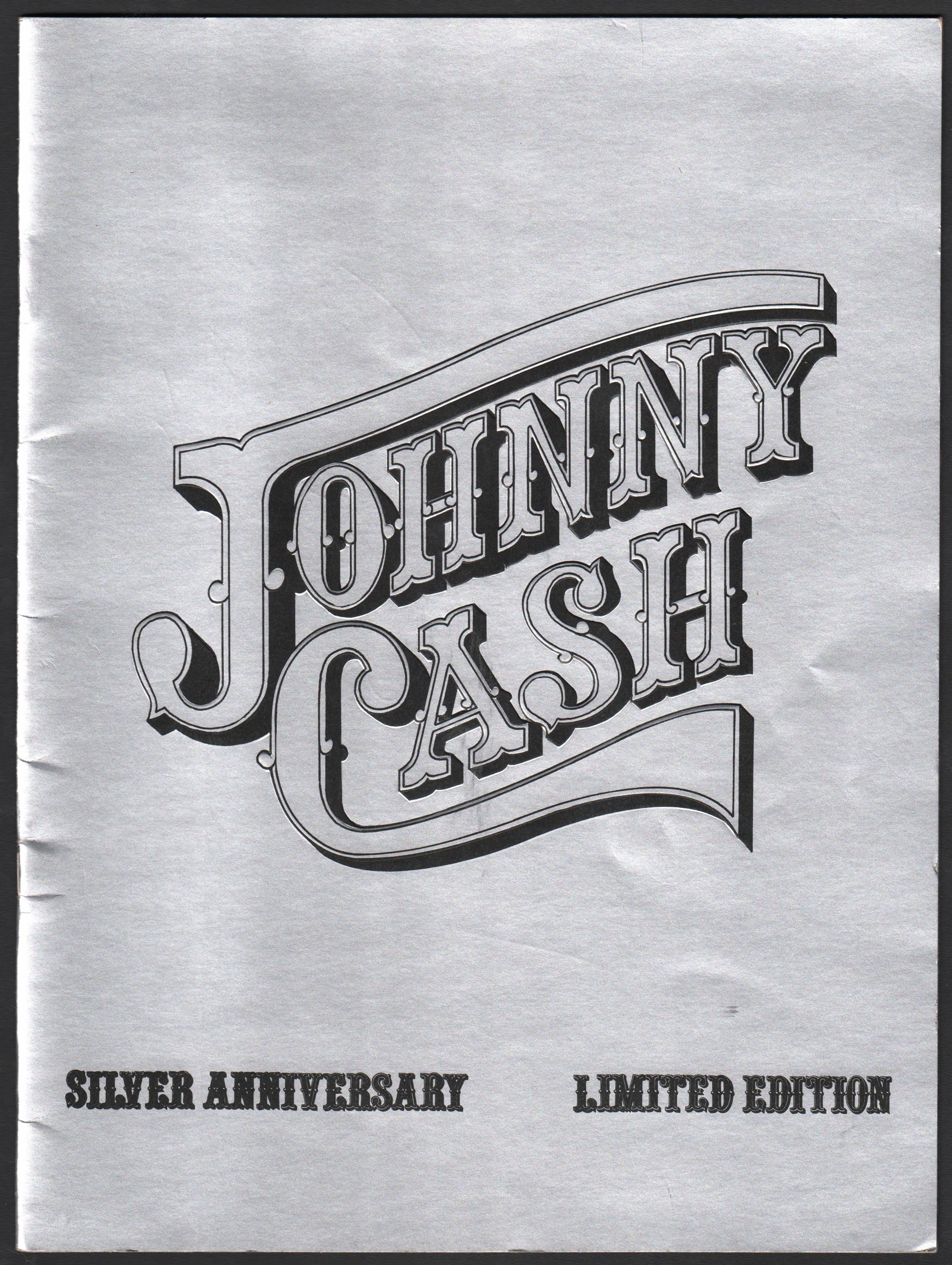 - 1980 Johnny Cash Signed Concert Program (PSA/DNA)