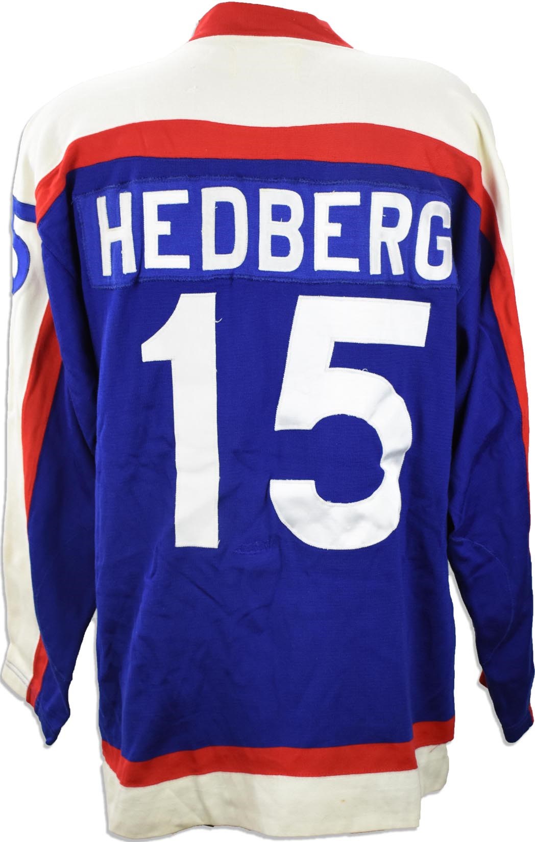 Hockey - 1978-79 Anders Hedberg New York Rangers Game Worn Jersey