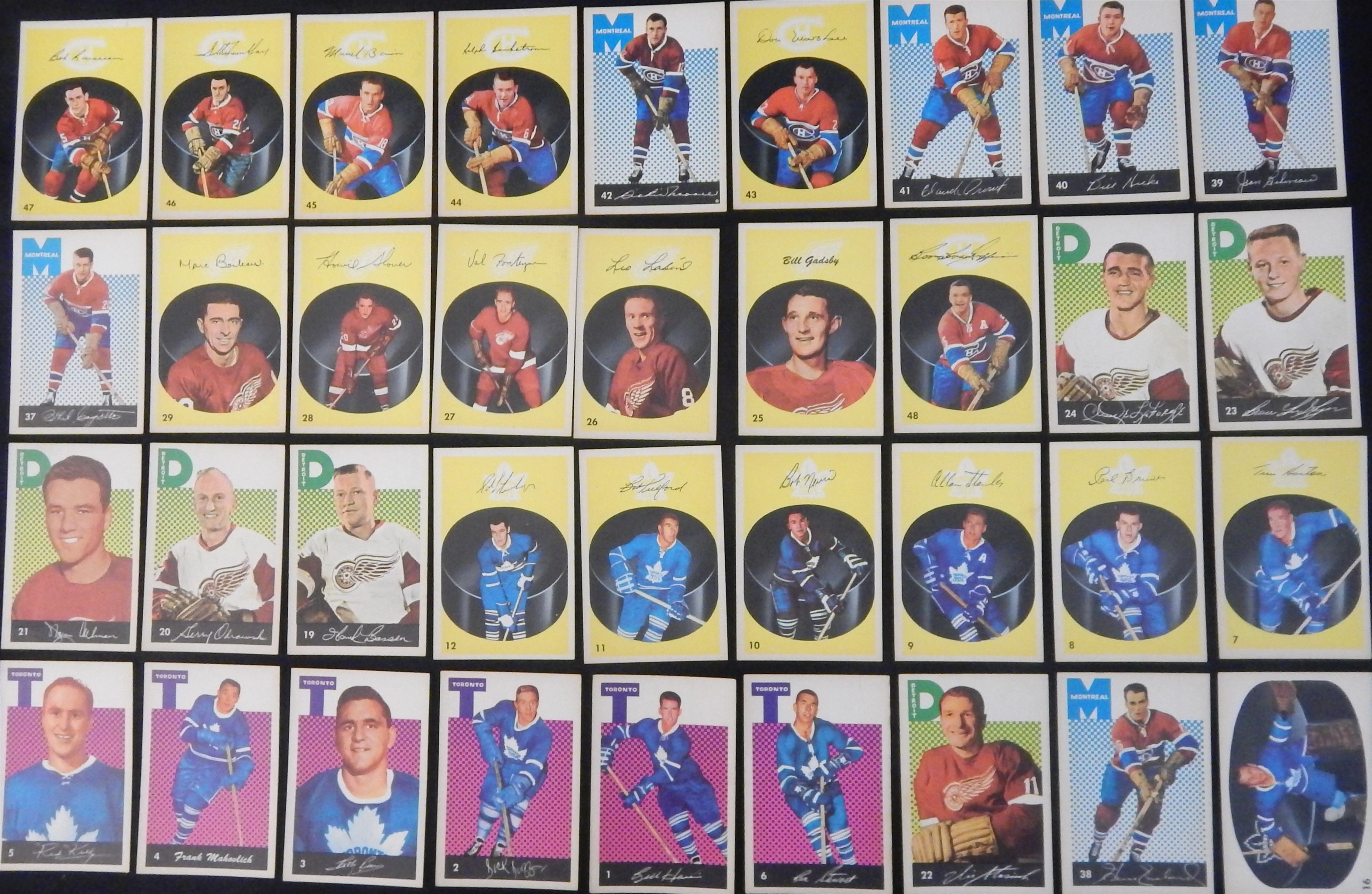 Hockey - 1962-63 Parkhurst Complete Set
