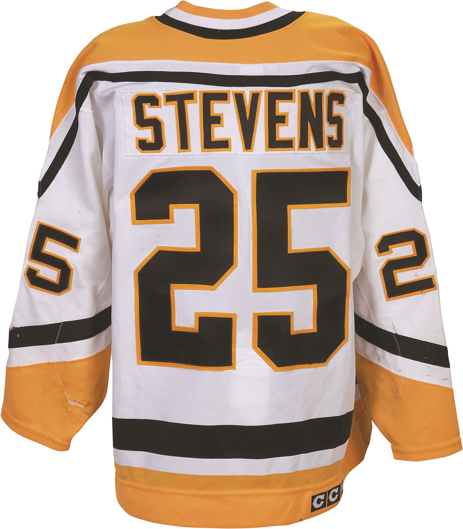 Hockey - 1992-93 Kevin Stevens Pittsburgh Penguins Game Worn Jersey