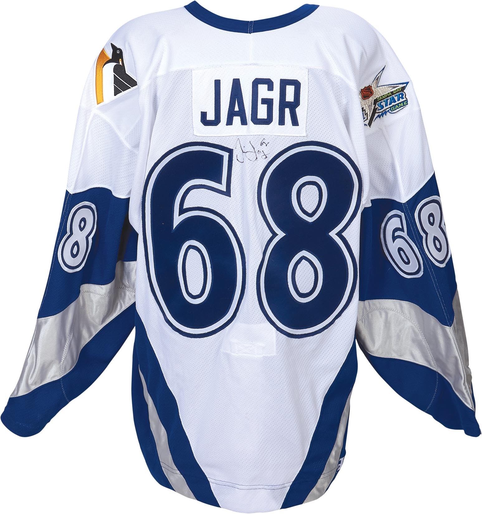 Hockey - 1999 Jaromir Jagr All-Star Game Worn Jersey