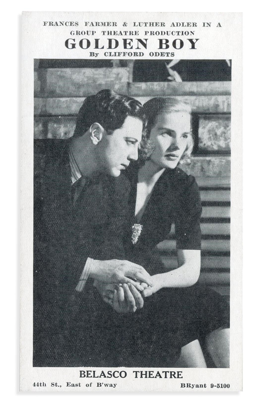 The New Yorker Collection - 1937 Francis Farmer in "Golden Boy" by Clifford Odets Postcard