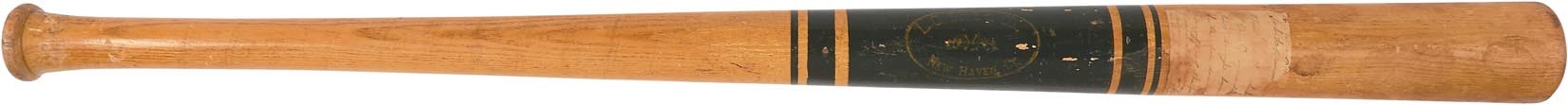 Early Baseball - 1880s L.C. Dole Ring Bat w/Earliest Known Use of the Term "Memorabilia" (Samuel M. Chase Collection)