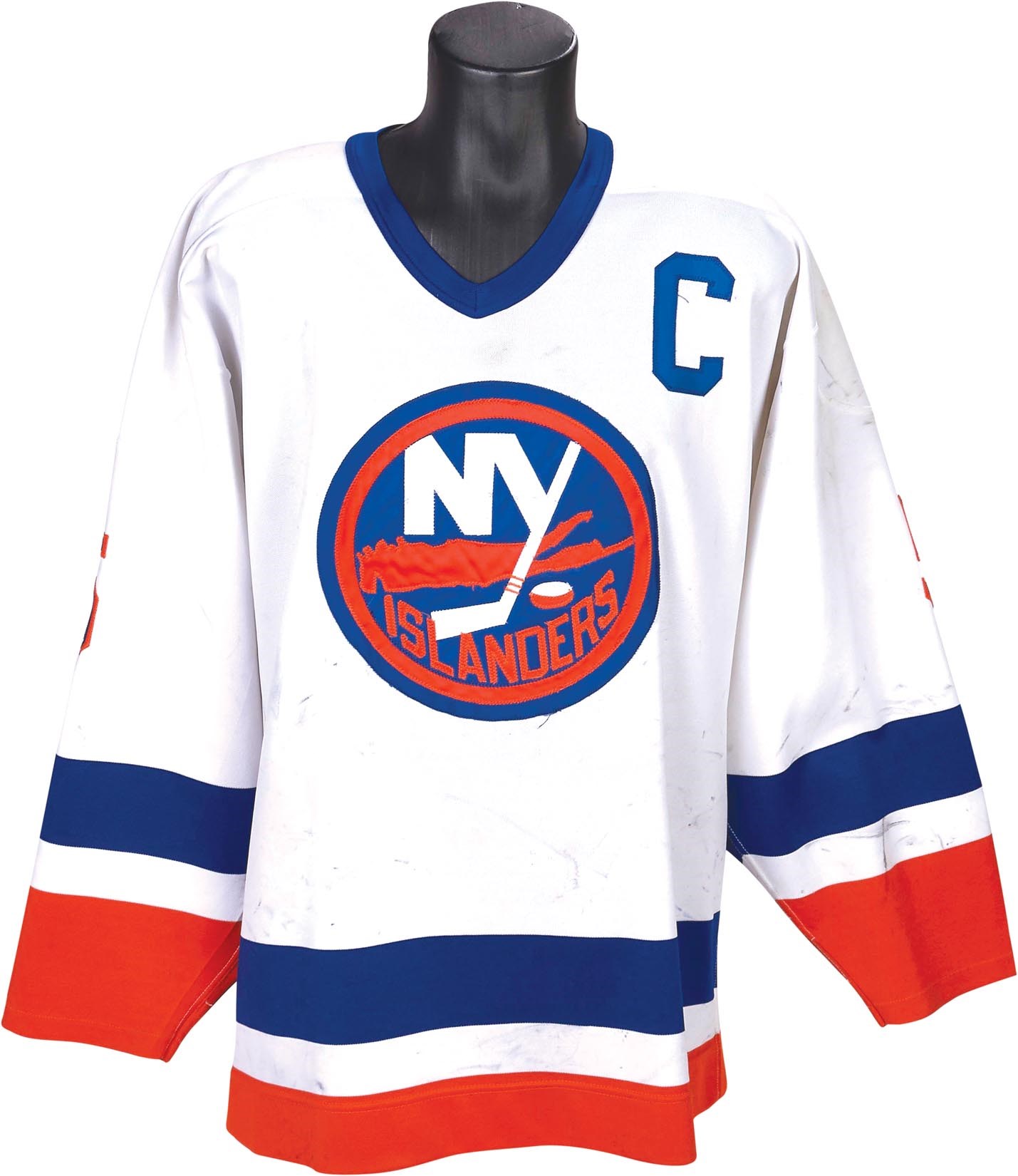 Hockey - 1985-86 Denis Potvin Game Worn Islanders Jersey - Retired Number