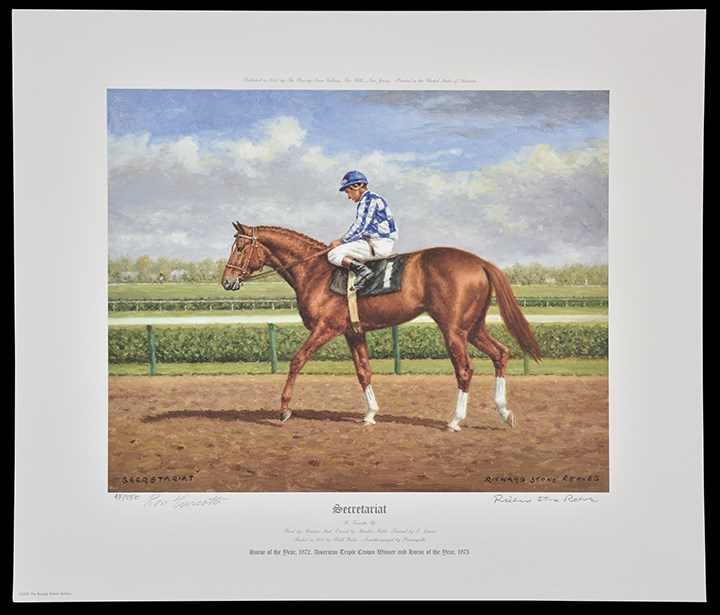 - Richard Stone Reeves Secretariat & Kelso Print Set from Penny Chenery