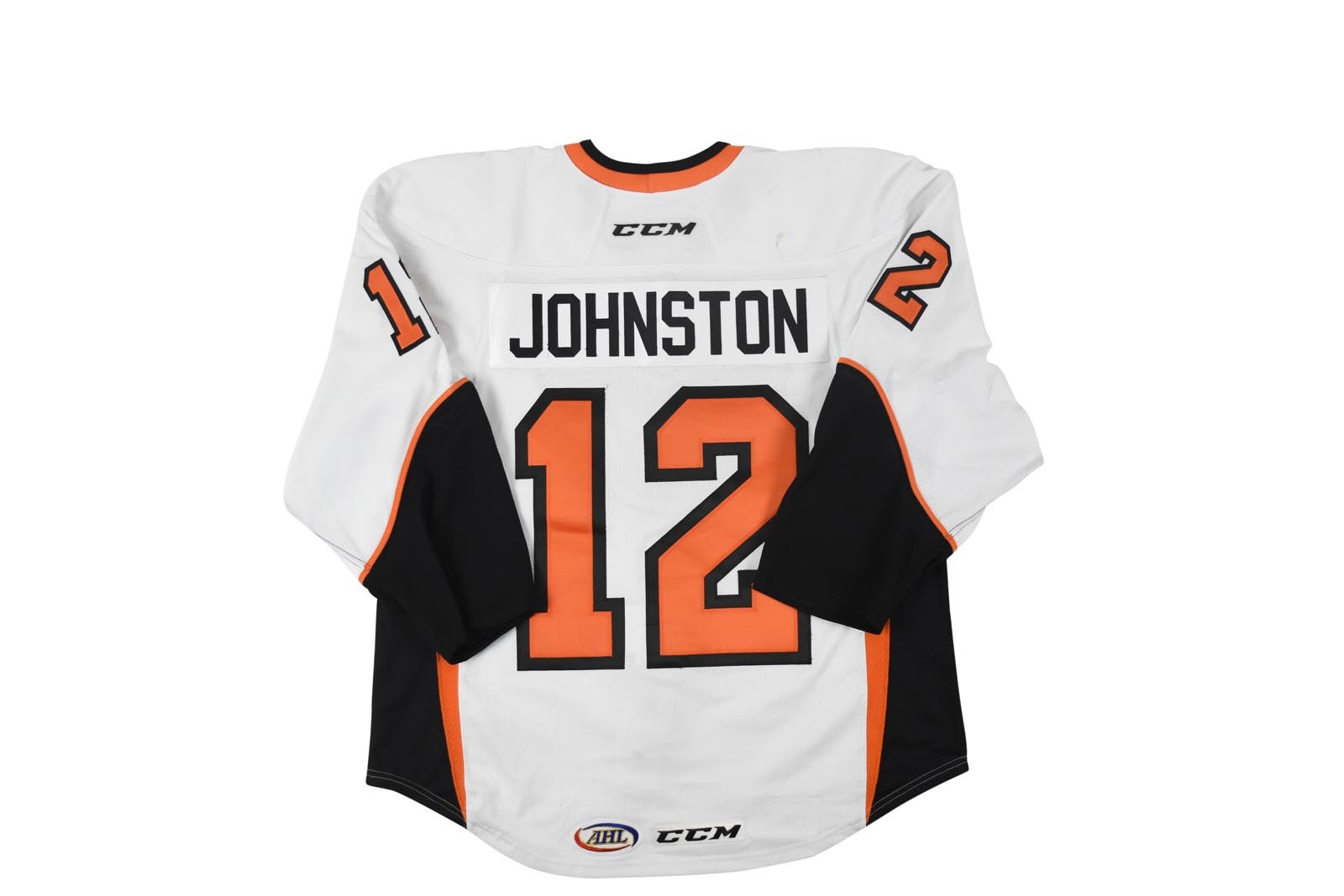 Hockey - 2014-15 Andrew Johnston Lehigh Valley Phantoms (Flyers) Game Jersey