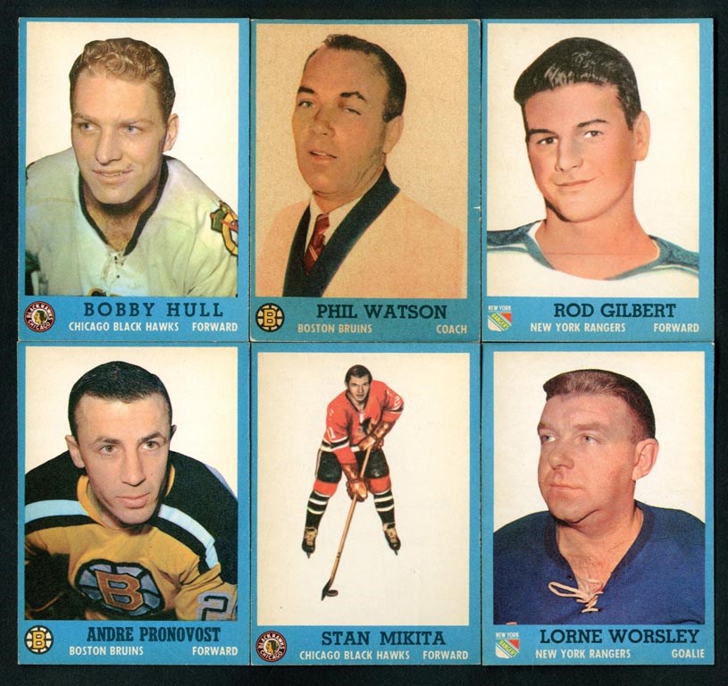 - 1962-63 Topps Hockey Complete Set (66)